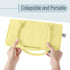 Lemon Glow Baby Diaper Caddy - Stylish Nursery Organizer for Diapers & Wipes