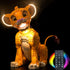 Upgraded LED Light Kit for Lego Young Simba, Remote Control Version Compatible with Lego 43247