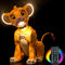 LED Light Kit for Lego Young Simba The Lion King, Creative Lighting Set Accessories for Lego 43247