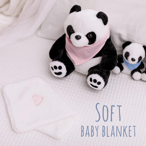 5 Set Mommy, 2 3 4 5 3-9 Perfectto Design Panda Stuffed Animal Bear Plush Toy for Girls PCS - Babies, Bag, Blanket