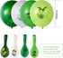 32 Pcs Dinosaur Balloons, Dinosaur Theme Party Balloon Set, 12 Inches Latex Balloons for Birthday Baby Shower