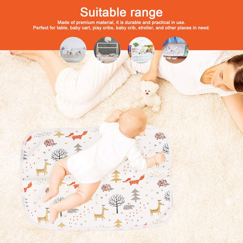 TOYANDONA Baby Diaper Changing Pad 3pcs, Infant Urinal Mats Urinal Bed Pad Changing Diaper Mat for Newborn