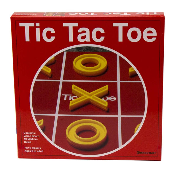 Pressman Tic Tac Toe - The Classic Game of X's and O's for Ages 6 to 15