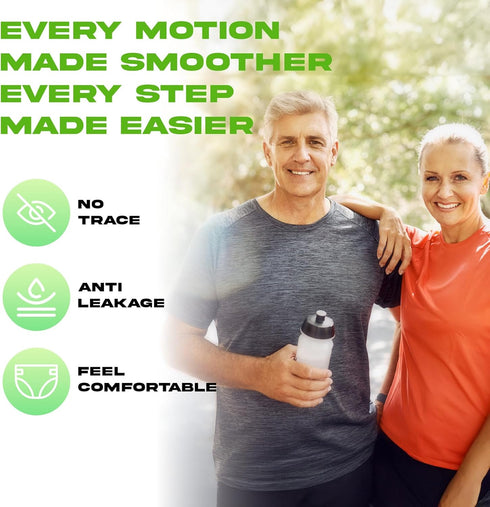 Menpol (1, Adult Diaper Covers Waterproof, Leakproof Incontinence Plastic Pants Protective, Reusable Rubber Underwear