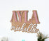MYETCHEY Large Wood Nursery Sign | Nursery name sign for Kids | Custom