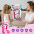 37 3 4 5 6 7 8 Love&Mini Kids Keyboard Toys for Girls - Keys Pianos Toy with Stool and Microphone Pink Electronic