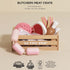 Le Toy Van Educational Pretend Play Toy Food - Wooden Honeybee Market Meat Crate for Supermarket Play