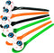 24 Packs Halloween Game Eyeball Spoon Relay Race Toy Set, Indoor Outdoor Party Supplies Decorations