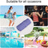 Haskirky 2 Charming Blue Pcs Cloth Diaper Wet Dry Bags,Waterproof and Washable Bag for Travel Reusable Wet Bag for Baby