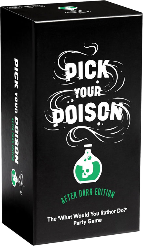 Pick Your Poison After Dark Party Game -The What Would You Rather Do? Family Card