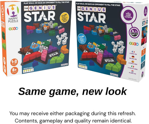 165,888 The Happy Puzzle Company The Genius Star | Toy of The Year Award Winning Family Board Game | Possible Puzzles |