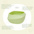 Toddler Utensils Set, Baby Essentials with Bowl, Fork, and Spoon for 12M+ Self-Feeding, Green