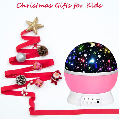 HONGID 1-10 2-9 3-8 4-7 Toys for Year Old Girls,Star Projector for Kids Year Old Girl Gift Toy for Year Old Girls