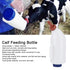 4L Calf Milk Bottle with Handle - Detachable Nipple Feeding Equipment for Livestock