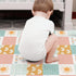 Boho Rainbow You Are My Sunshine Baby Blanket, Pink Sun Polka Dots Patchwork Flannel Fleece, 40 x 50