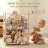 aiwo Large Stuffed Animal Storage Toy Organizer for Kids Room, Toy Chest Teddy Bear Storage for Toddlers, Stuffy