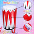 6 Pack Inflatable Instrument Toys - Drum Music Instruments Party Props Decorations for 80s 90s Rock and Roll Parties