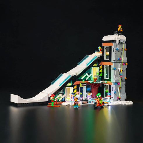 LED Lighting Kit for Lego City Ski and Climbing Center 60366 - Lights Only, Basic Version
