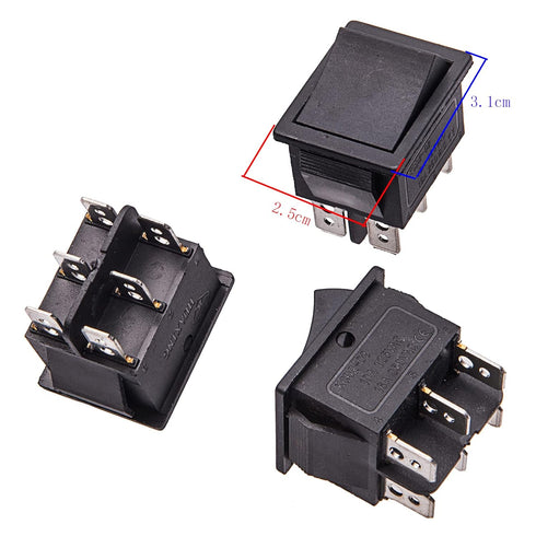 weelye 2 Pcs Kids Electric Ride On Car Motorcycle Foot Switch, Automatic Reset for Ride On Toys Replacement