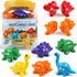 Matching Letters Dinosaur Toy, Double-Sided ABC Letters Match Game for Preschool, Educational Learning Toy for Toddlers