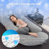BATTOP Pregnancy Pillows for Sleeping,Full Body Maternity Pillow with Cooling Cover,Support for Back,Hips,Legs,Belly
