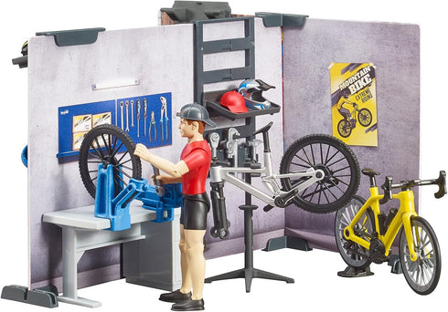 Bruder bworld 63120 Bike Shop and Service Playset