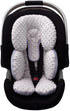 Pro Goleem Infant Car Seat Head Neck Body Support, Ultra-Soft Minky and
