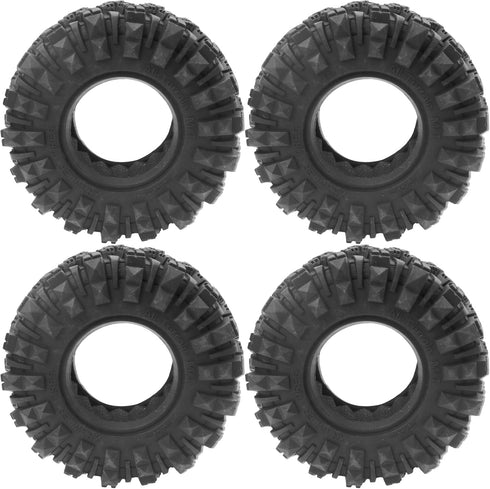 ShareGoo 1.9 inch RC Crawler Tires, Rubber Mud Tires OD 110mm, Compatible with Axial SCX10, Redcat Gen8, RC4WD