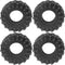 ShareGoo 1.9 inch RC Crawler Tires, Rubber Mud Tires OD 110mm, Compatible with Axial SCX10, Redcat Gen8, RC4WD