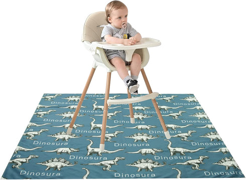 Joyo roy 135x140 cm Floor Mat Splat Mat High Chair Mat Waterproof