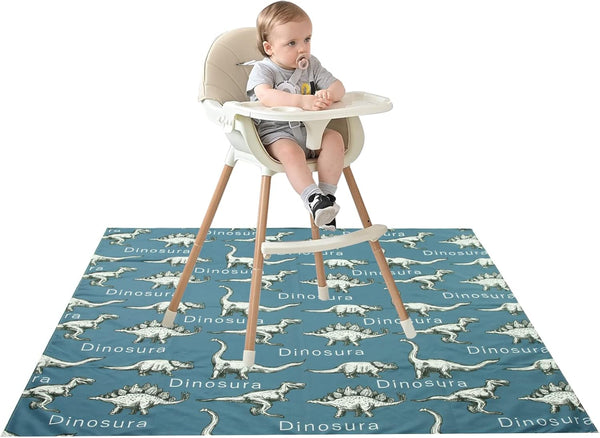Joyo roy 135x140 cm Floor Mat Splat Mat High Chair Mat Waterproof