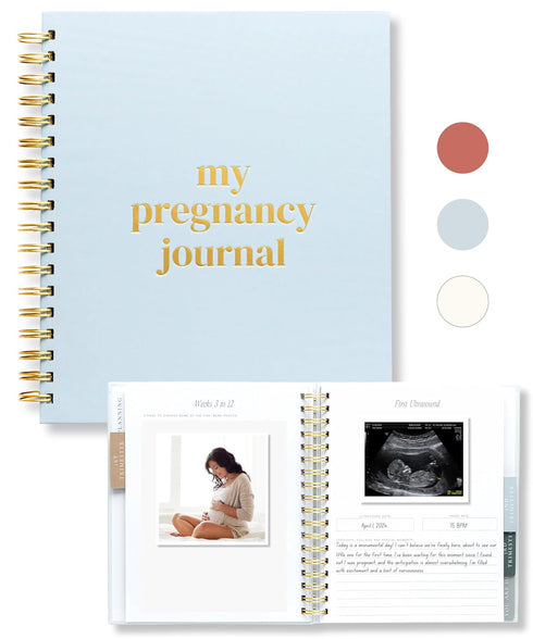 Lamare Pregnancy Journal for First Time Moms Hardcover Pregnancy Planner & Diary