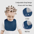 6 Pack (6, Muslin Baby Drool Bibs for Unisex Boys Girls, Soft Cotton Baby Bib for Teething Drooling, Essentials Shower