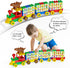 Anpcso 2-5 116-piece Set, Building Blocks for Toddlers Including Dinosaurs Cars, Large Classic Building Bricks