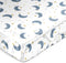 Sweet Jojo Designs Moon and Star Boy Girl Unisex/Gender Neutral Baby Satin