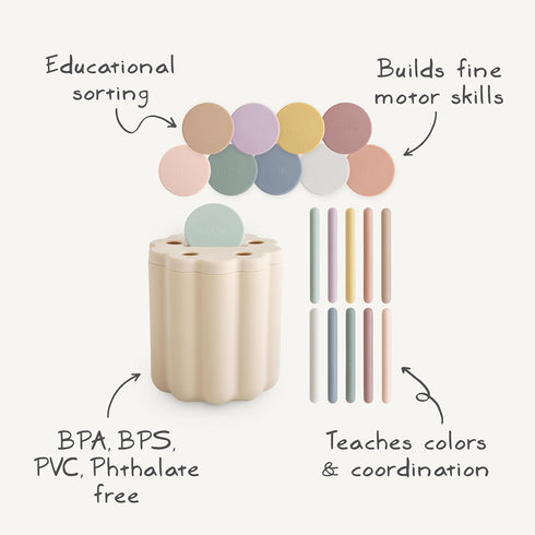 Set mushie Coin & Tube Sorting