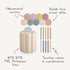 Set mushie Coin & Tube Sorting