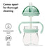 6 oz. 2 Pack OXO Tot Transitions Straw Cup with Handles - Opal and Dusk
