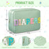 Geetery Portable Small Diaper Caddy Bag Chenille Letter Diaper Holder Wipes Travel Organizer Pouch Baby Newborn