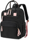 LORADI 18 Pockets Large Diaper Bag Backpack with 4 Insulated Pockets and