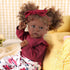 BABESIDE 3 Pcs Reborn Baby Doll Clothes for 17-22 Inch Dolls, Floral Pattern Accessories for Girls