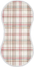 decor gift Cotton Burp Cloth Soft and Absorbent? Mars Plaid Offwhite Buffallo Milk Spit
