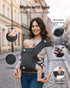 Toddler(7-35lbs), HEYVALUE Baby Carrier Newborn to Ergonomic Cross-Back Wraps with Adjustable Straps, Newborn Carrier