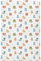 SDMKA Cute Monsters Crib Sheets for Boys Girls - Portable Microfiber Fitted Crib
