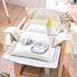 Summer 18 HABA Baby Doll Diaper Bag with Soft Bottle & Reusable Cloth Doll Diapers, Folds into Changing Mat, Meadow