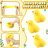 12 Meooeck Pcs Chicken Stress Balls for Adult Mini Chick Fun Squeeze Fidget Animal Balls Cute Chicken for Birthday