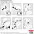 OXO Tot Gray Booster Seat with Safety Straps