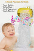 Electric Bathtub Bubble Machine, Kids Cute Cartoon Animal Dinosaur Bubble Blower Machine Alligator Bubble Maker Bath