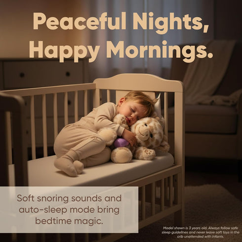 Love By Emi Interactive Recording Plush Toy for Toddlers Press to Record & Play, Touch-Activated Sound Play, Fun Songs
