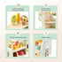 Set, 3+, Giant bean Wooden Ice Cream Play with Drop-Down Dispenser, Play Kitchen Accessories with Cones, Popsicles